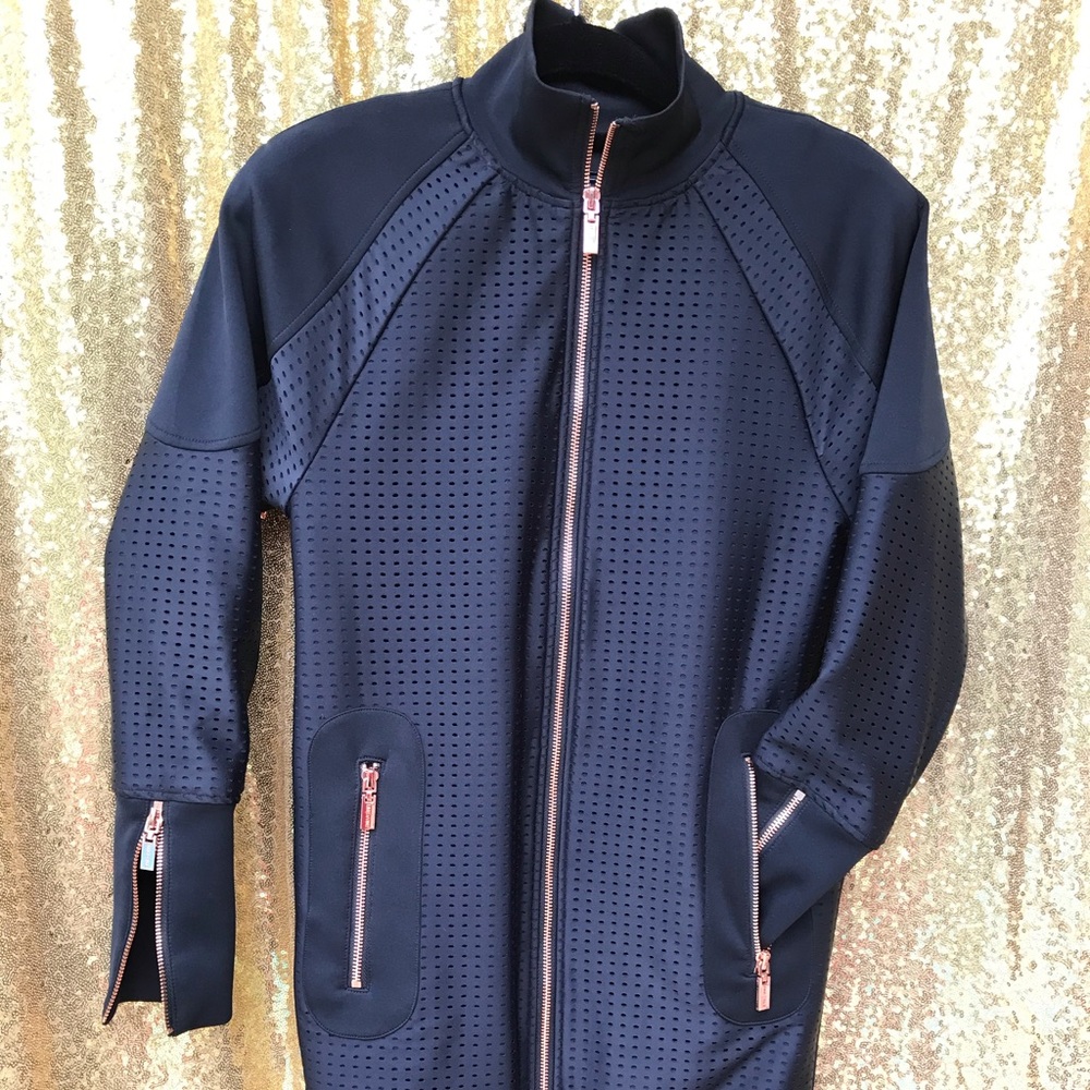 RARE Lime&Vine scuba long line jacket XS